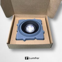 Светильник безрамный AntiSpot, 7 Вт, одинарный круглый, 4000к, чёрный — изображение 2