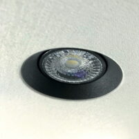 Светильник безрамный AntiSpot, 7 Вт, одинарный круглый, 4000к, чёрный — изображение 3