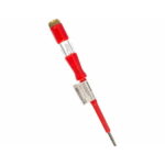 Тестер напряжения STEKKER TST500-1 контактный 100-500V, 4*190 мм, красный