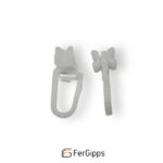 Бегунки для карнизов FerGipps, белые