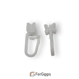 Бегунки для карнизов FerGipps, белые