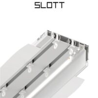 Карниз SLOTT PARSEK белый