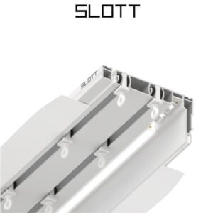 Карниз SLOTT PARSEK белый