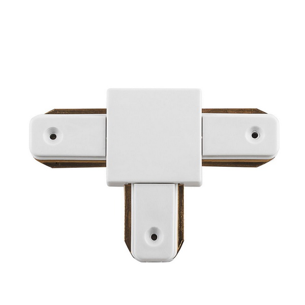 Коннектор прямой однофазный для шинопровода Feron CAB 1005, белый, LD1003 Артикул 10332 Коннектор прямой однофазный для шинопровода Feron CAB 1005, белый, LD1003 Артикул 10332