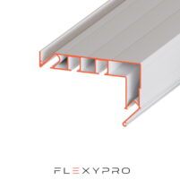 Профиль карниз Flexy GARDINA2 02 белый