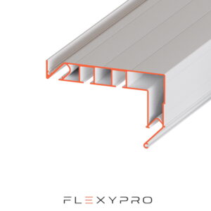 Профиль карниз Flexy GARDINA2 02 белый