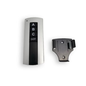 Пульт управления светом (Делитель фазы) 3 канала 220В, 3х1000W, чёрно-серый