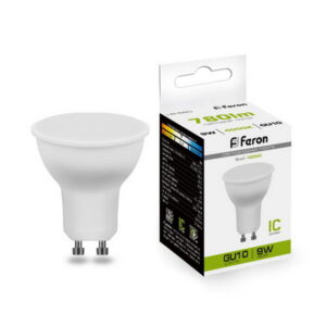 Лампа светодиодная Feron LB-560 MR16 GU10 9W 4000K 25843