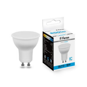 Лампа светодиодная Feron LB-560 MR16 GU10 9W 6400K 25844
