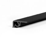 Профиль потолочный для ткани Прищепка чёрный, 200см.