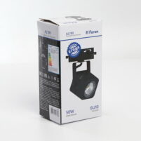 Светильник Feron AL190 трековый однофазный под лампу GU10, черный Артикул 41590 — изображение 2