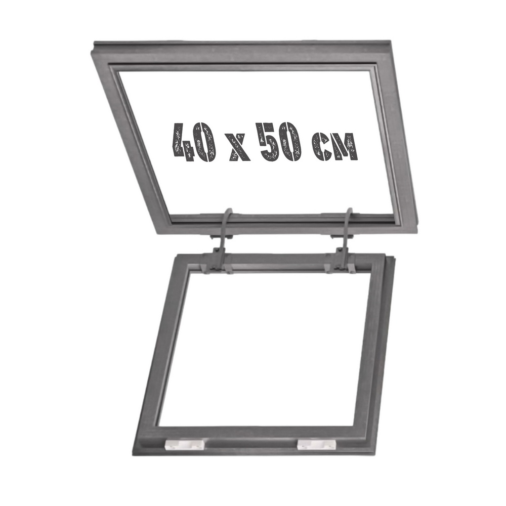 Скрытый люк для натяжного потолка 40х50 без подсветки на петлях Скрытый люк для натяжного потолка 40х50 без подсветки на петлях