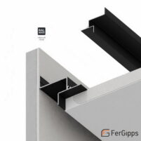 БП 309 — Теневой профиль для гипсокартона чёрный FerGipps