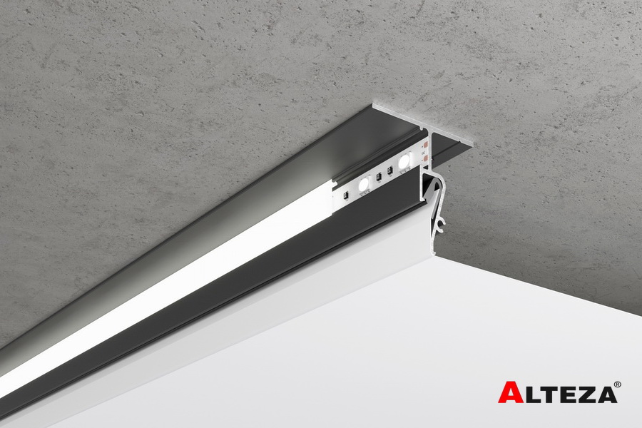 Contour Pro LED потолочный чёрный