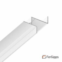 БП 309 - Теневой профиль для гипсокартона FerGipps, белый, 200см. — изображение 2
