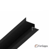 БП 309 - Парящий профиль для гипсокартона FerGipps, чёрный, 200см. — изображение 2