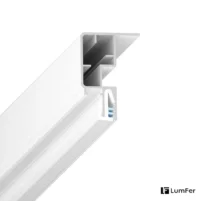 Профиль LumFer Clamp Radium (Безрамный парящий потолок) белый, 2м — изображение 2