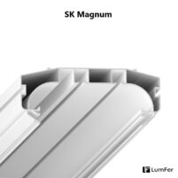 Профиль LumFer SK Magnum (скрытый карниз) белый