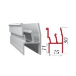Профиль Prozet Duplex Бесщелевик 250см.