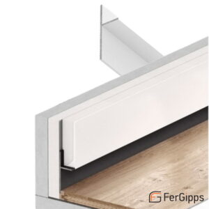 УП 40 - Универсальный плинтус для ГКЛ FerGipps, белый