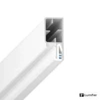 Профиль LumFer Clamp Level 50 (Переход уровня) белый, 2м — изображение 2