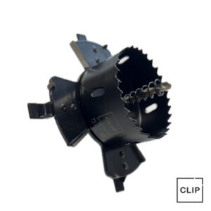 Двойная коронка Ø73-121мм., для безрамных светильников Antispot Gipps