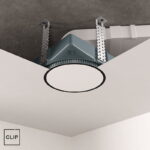 Кргуглый Теневой диффузор CLIP BLEND К1 BLW для натяжного потолка, белый