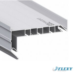 Профиль карниз Flexy GARDINA2 01 (ПФ 8243) 3х рядный, белый