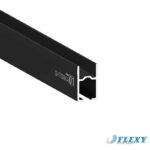Профиль карнизный Flexy SHTORKA 01 (ПФ10175) чёрный, 2 метра
