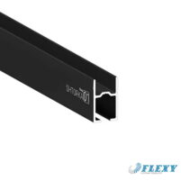 Профиль карнизный Flexy SHTORKA 01 (ПФ10175) чёрный, 2 метра