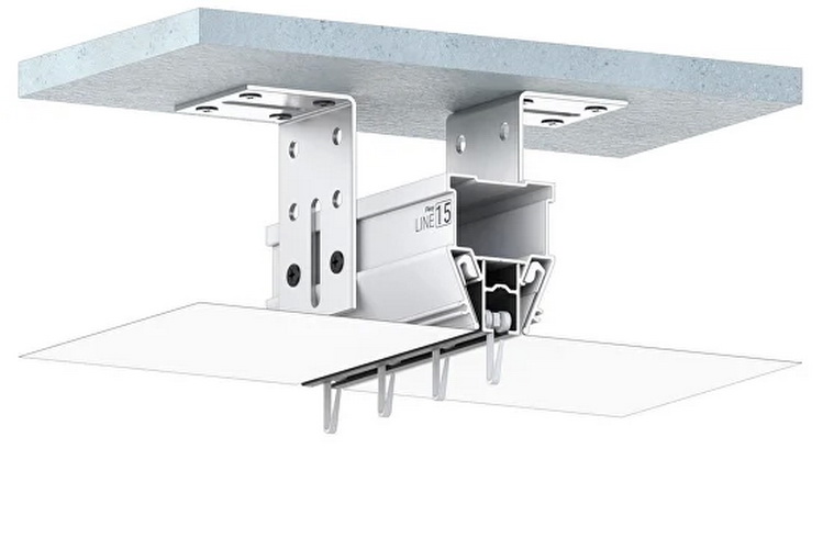 Профиль карнизный Flexy SHTORKA 01 (ПФ10175) конструктив Профиль карнизный Flexy SHTORKA 01 (ПФ10175) конструктив