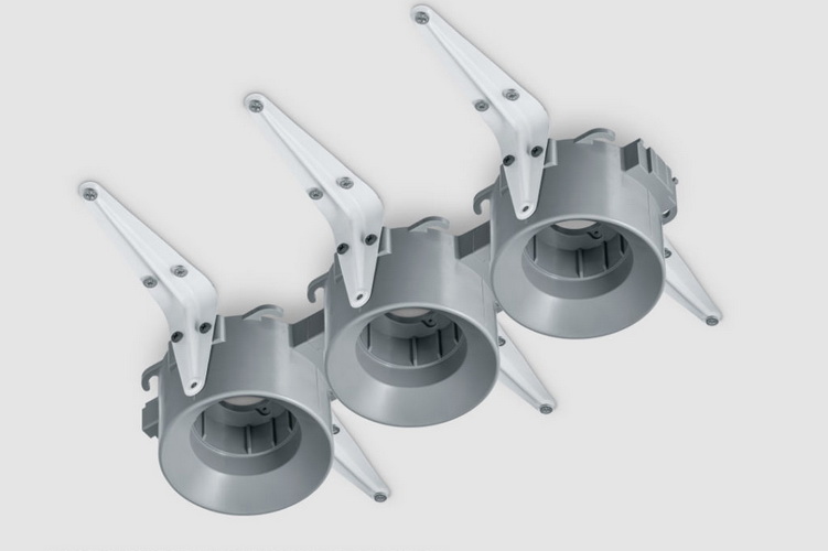 Светильник BH10 GAP безрамный, встраиваемый для натяжного потолка конструкция 1-1