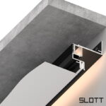 Парящий профиль SLOTT VILLAR mini, чёрный, 200см