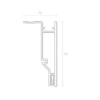 Профиль SLOTT MADERNO 60 размеры