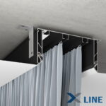 Профиль карниз X Line GARDINA X 70 чёрный