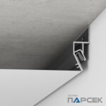 АМ 2 Евро теневой профиль для натяжных потолков Parsek чёрный, 200см