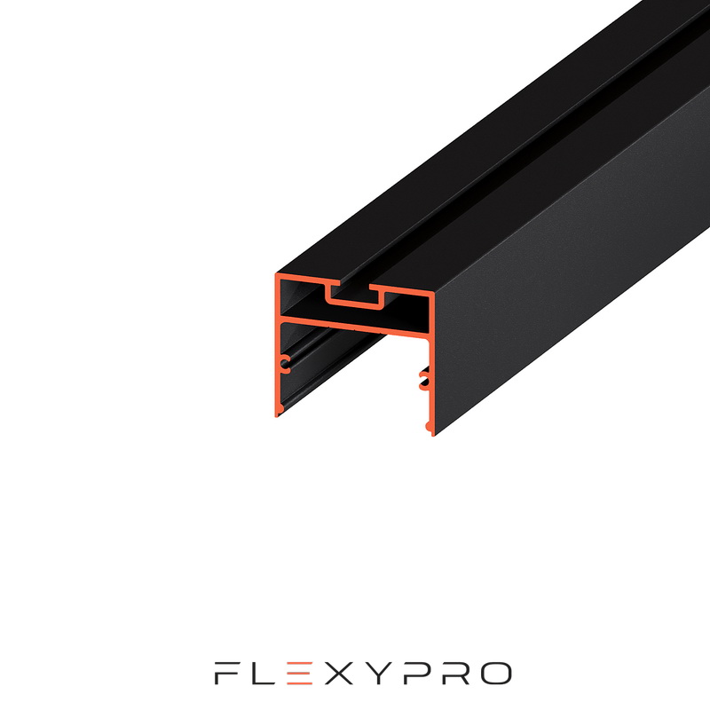 Профиль световые линии Flexy SVET 30 (ПФ2681), чёрный, 2м. Профиль световые линии Flexy SVET 30 (ПФ2681), чёрный, 2м.