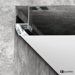 Профиль теневой LumFer Clamp Umbra Box 50, чёрный, 2м