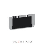 Торцевая заглушка Flexy TOREC GARDINA2 05 чёрная