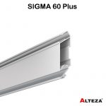 Профиль SIGMA 60 Plus для ниши в натяжном потолке Alteza, без покраски