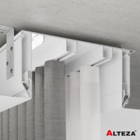 Профиль карниз Gardina P 70, двухрядный белый, Alteza 200см