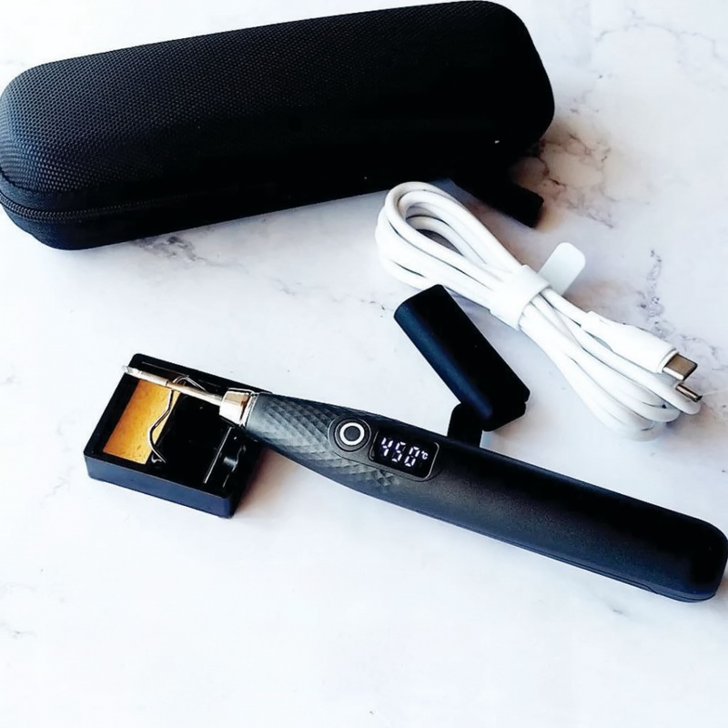 Паяльник беспроводной 20W, аккумуляторный в чехле, ПУМ Паяльник беспроводной 20W, аккумуляторный в чехле, ПУМ