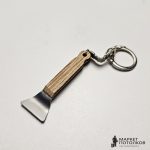 Брелок для ключей ШПАТЕЛЬ №1 шпон