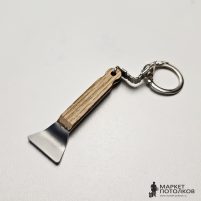Брелок для ключей ШПАТЕЛЬ №1 шпон