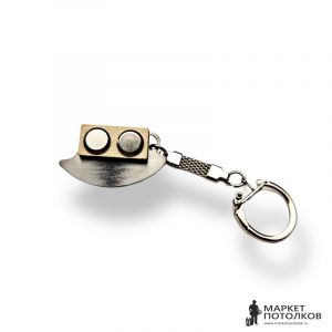 Брелок для ключей ШПАТЕЛЬ №36 с заклепками