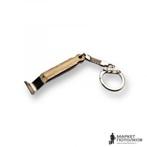 Брелок для ключей ШПАТЕЛЬ №40 шпон