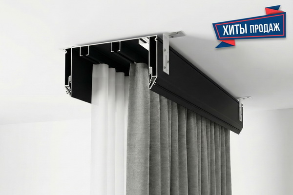 Карниз для штор P 70 для натяжных потолков