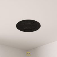 Комплект CLIP BLEND К2 для вентилятора в натяжной потолок, I-решетка, BL/BL чёрный — изображение 3