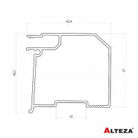 Профиль BRUS Alteza размеры