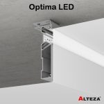 Профиль Optima LED 70 Alteza для перехода уровня с подсветкой